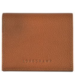 Le Foulonné 系列 零錢包 , 淡紅褐色 - 皮革