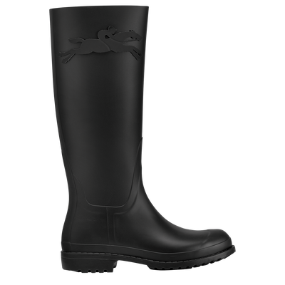 Cheval Longchamp Flat boots, Black