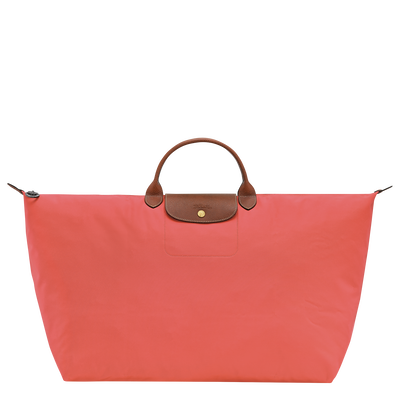 Le Pliage Original XL Travel bag , Strawberry - Recycled canvas