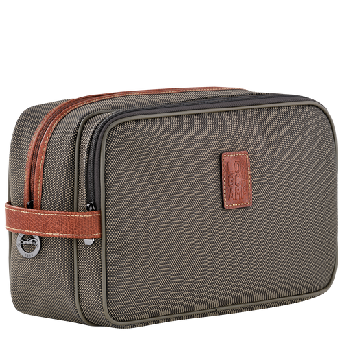 Boxford Toiletry case , Brown - Recycled canvas - View 2 of 5