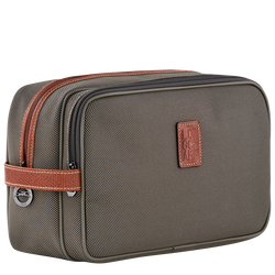 Boxford Toiletry case , Brown - Canvas