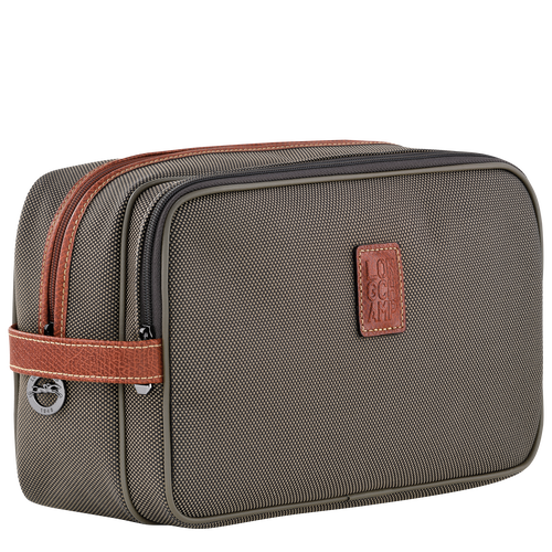 Boxford Toiletry case , Brown - Canvas - View 2 of 4