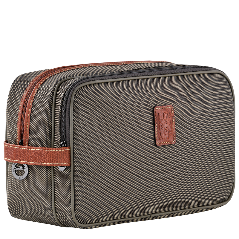 Boxford Toiletry case , Brown - Canvas  - View 2 of 4
