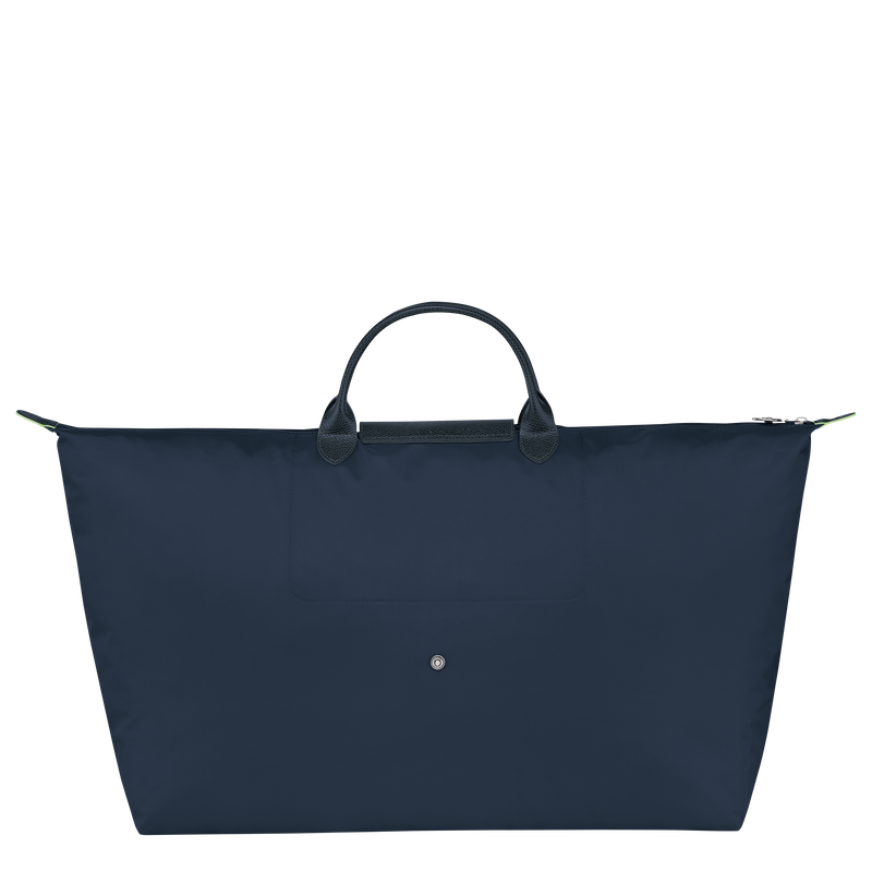 Le Pliage Green 旅行袋 M , 海軍藍 - 再生帆布  - 查看 3 5