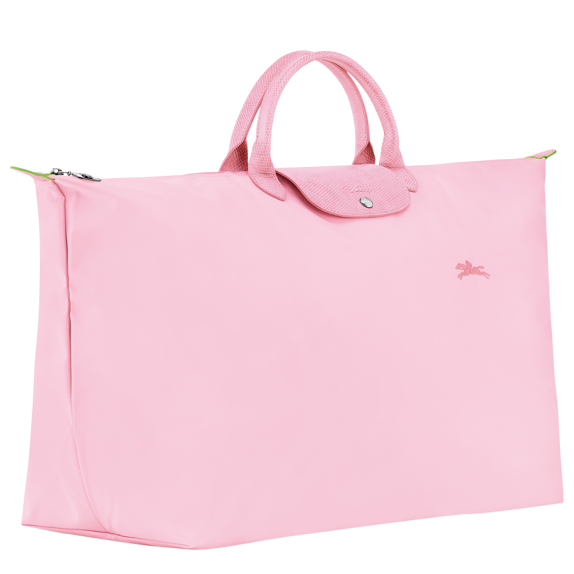 Le Pliage Green M Travel bag Pink - Recycled canvas (L1625919P75)