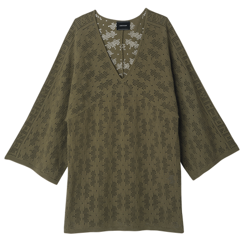 Tunic , Khaki - Knit - View 1 of  4