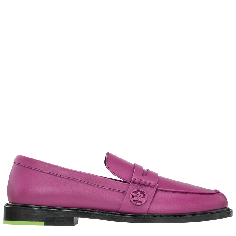 Box-trot Loafer , Violet - Leather  - View 1 of  4