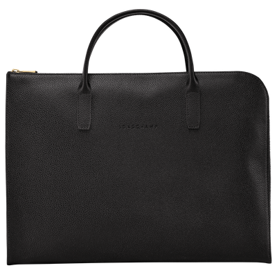 Le Foulonn&eacute; Briefcase S, Black