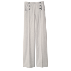 Trousers , Navy - Gabardine