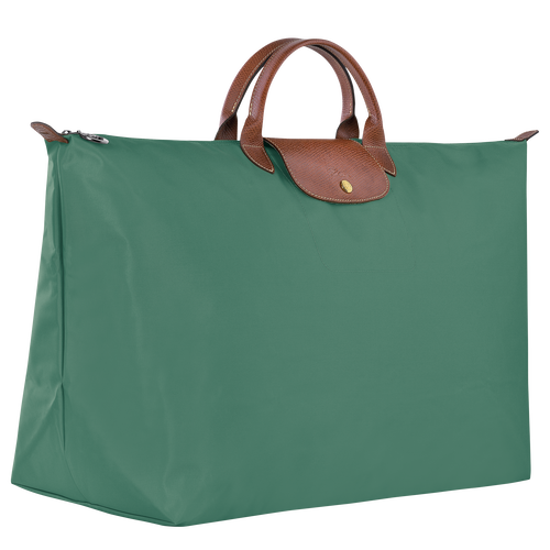 Le Pliage Original M Travel bag , Sage - Recycled canvas - View 3 of 5