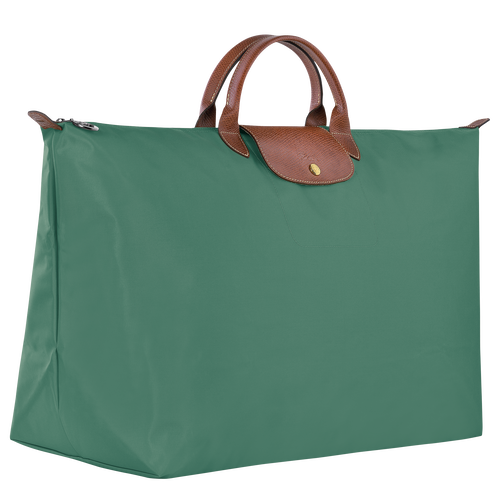 Le Pliage Original M Travel bag , Sage - Recycled canvas - View 3 of 5