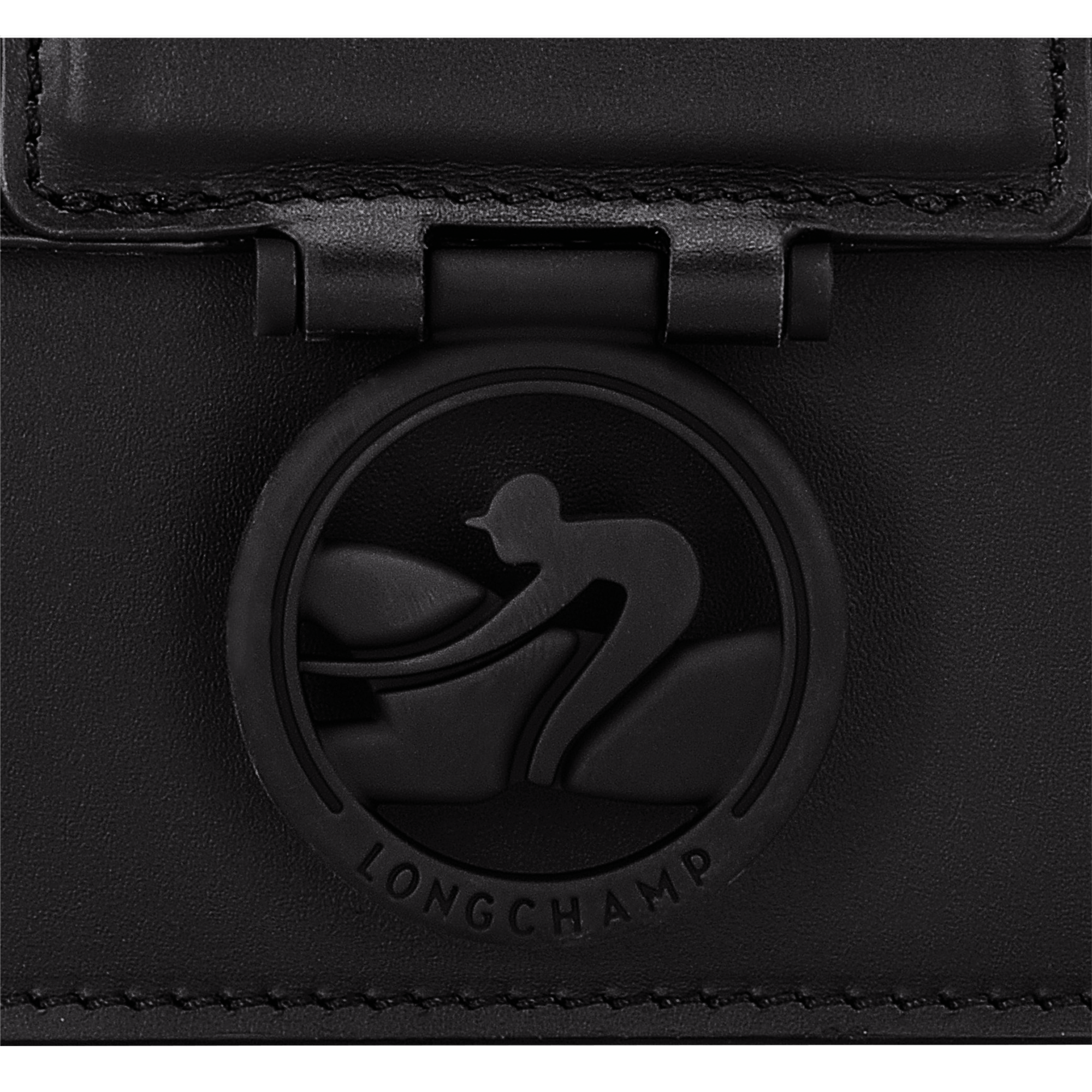 Box-Trot Baguette-Tasche M, Schwarz