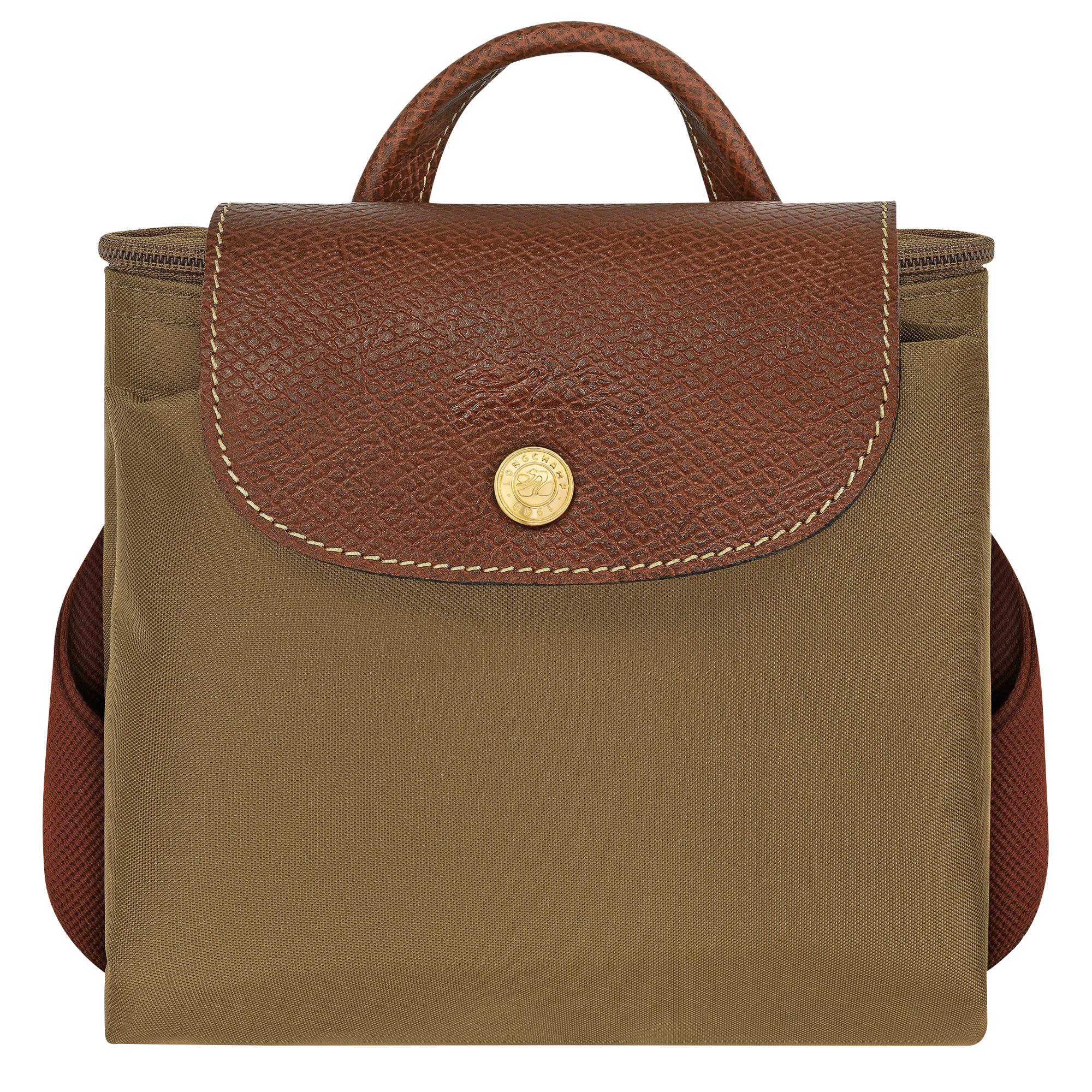 Le Pliage Original Backpack M, Olive