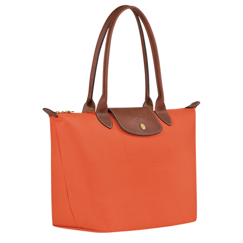 Le Pliage Original M Tote bag Orange Recycled canvas Longchamp MY