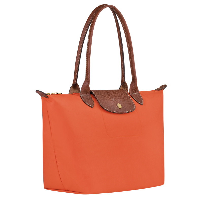 Orange longchamp bag clearance