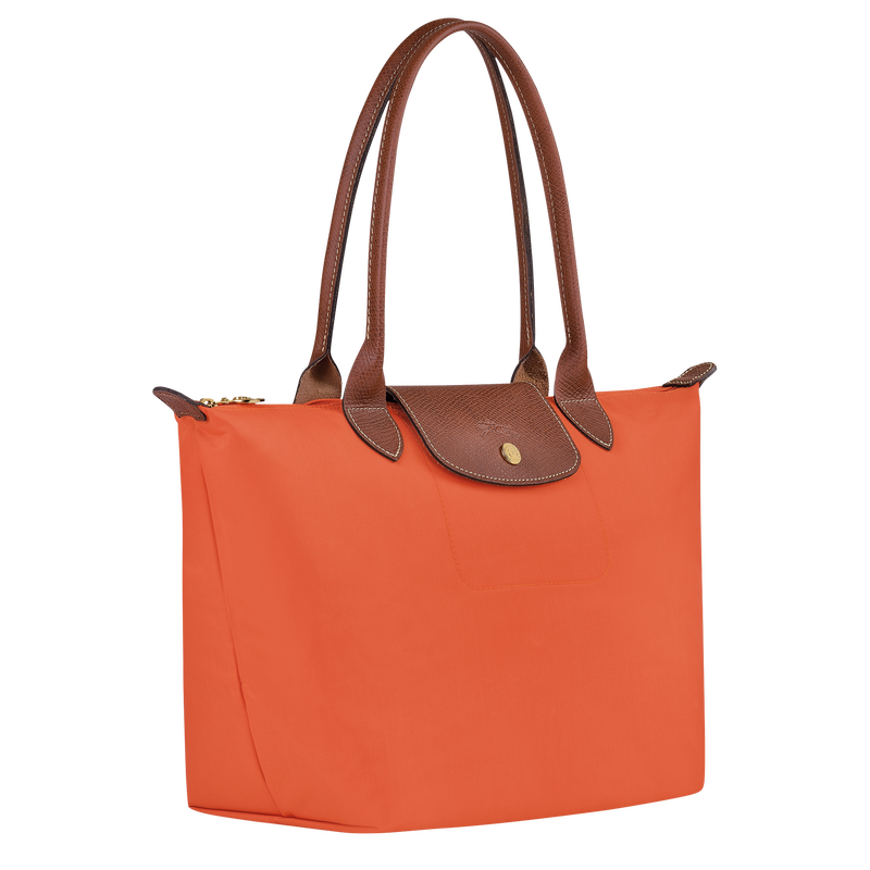 Le Pliage 原創系列 肩揹袋 M , 橙色 - 再生帆布  - 查看 3 7