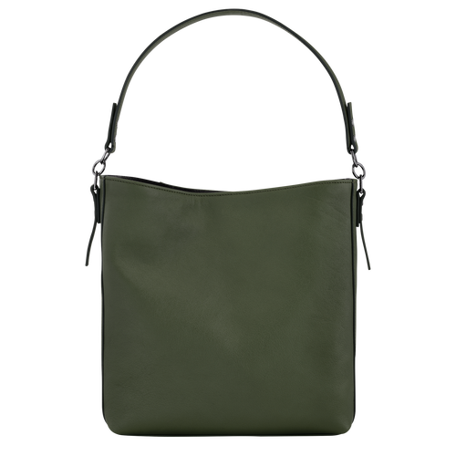 Longchamp 3D M Hobo bag , Khaki - Leather - View 4 of  6