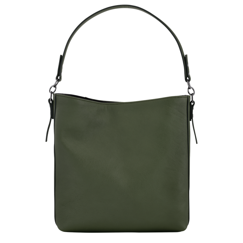 Longchamp 3D M Hobo bag , Khaki - Leather  - View 4 of  6