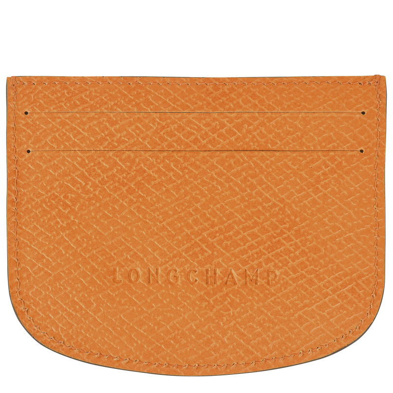 Épure Card holder , Apricot - Leather  - View 2 of  2