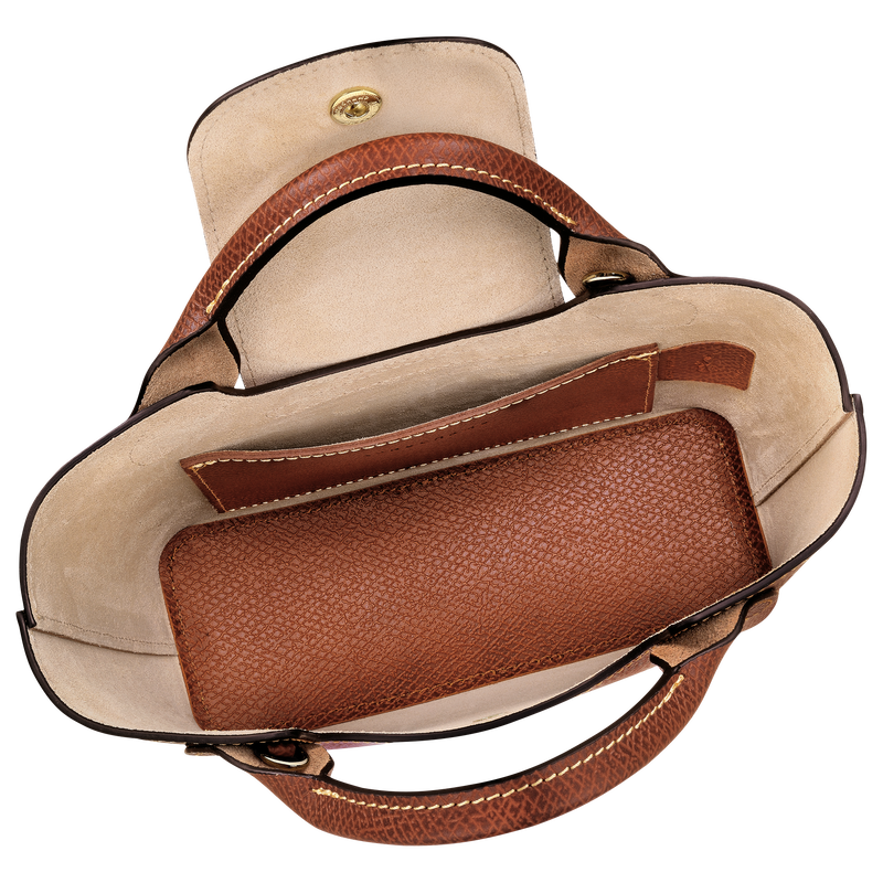 &Eacute;pure Bolso shopper XS , Cuero - Marr&oacute;n  - Vista 4 de 5