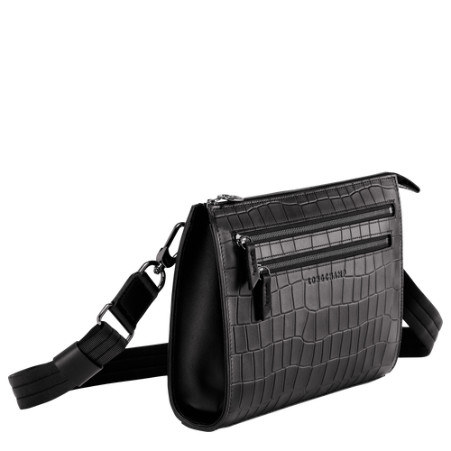 Sac porté travers, Noir Vue 3 de Sac porté travers, Noir, hi-res
