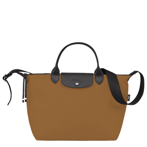 Le Pliage Energy L Handbag , Tobacco - Recycled canvas - View 1 of  5