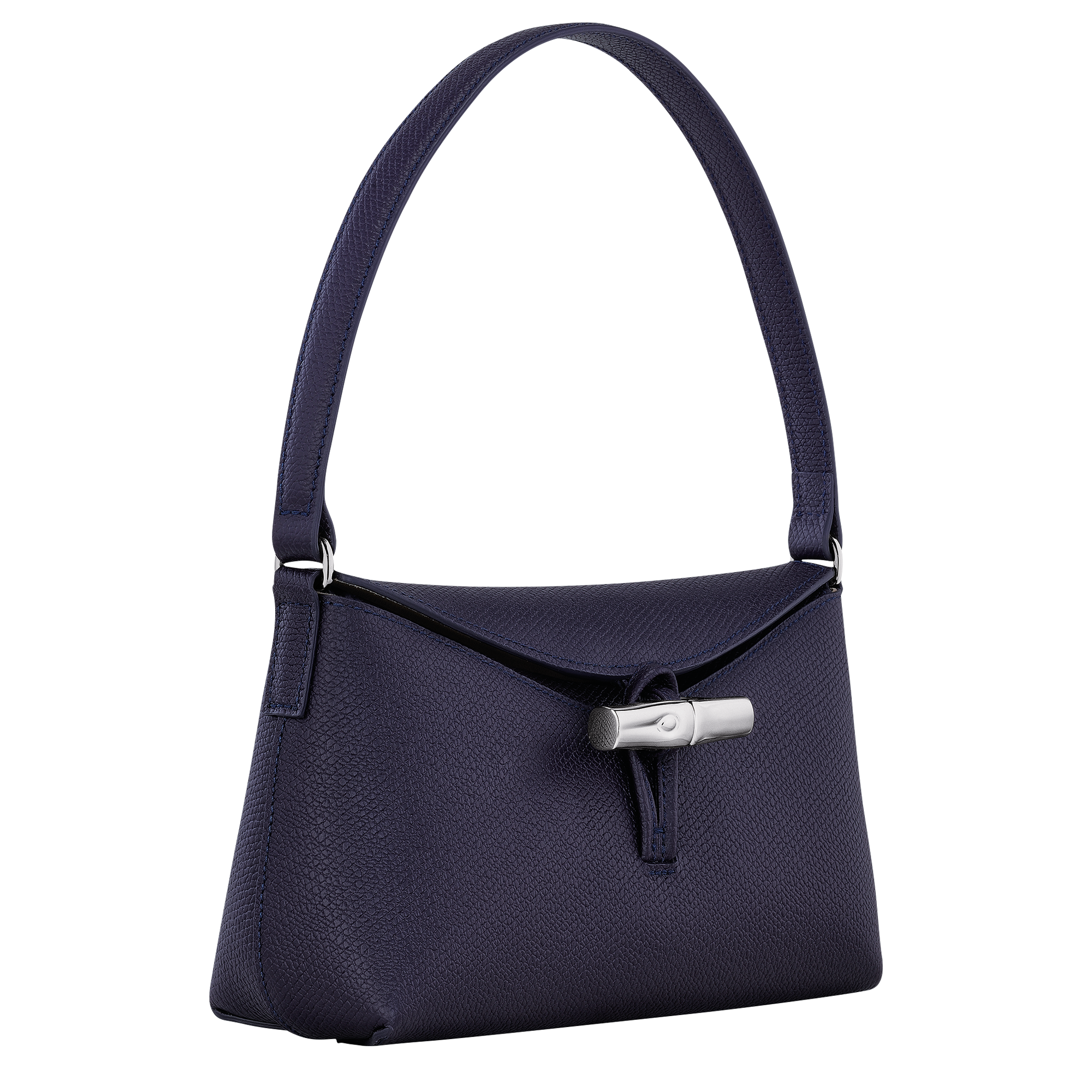 Sac port?� ?�paule S Le Roseau Cuir - Myrtille | Longchamp FR