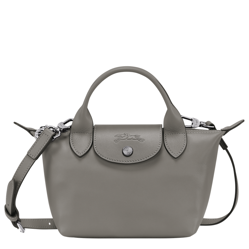 Le Pliage Xtra XS Handbag , Turtledove - Leather  - View 1 of  6