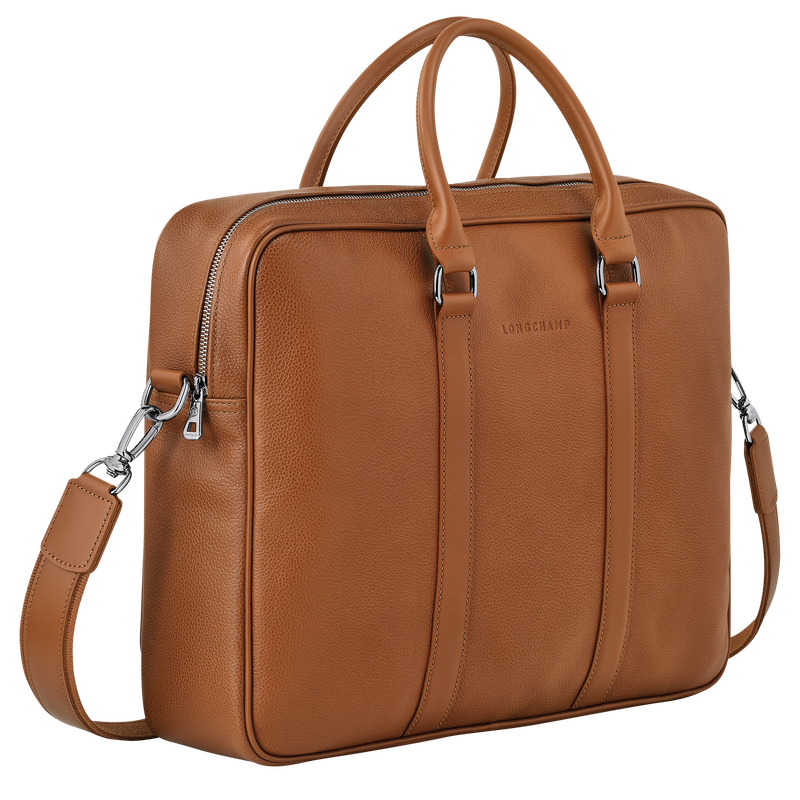 Valigetta M Le Foulonn&eacute; , Pelle - Caramello  - View 3 of  5