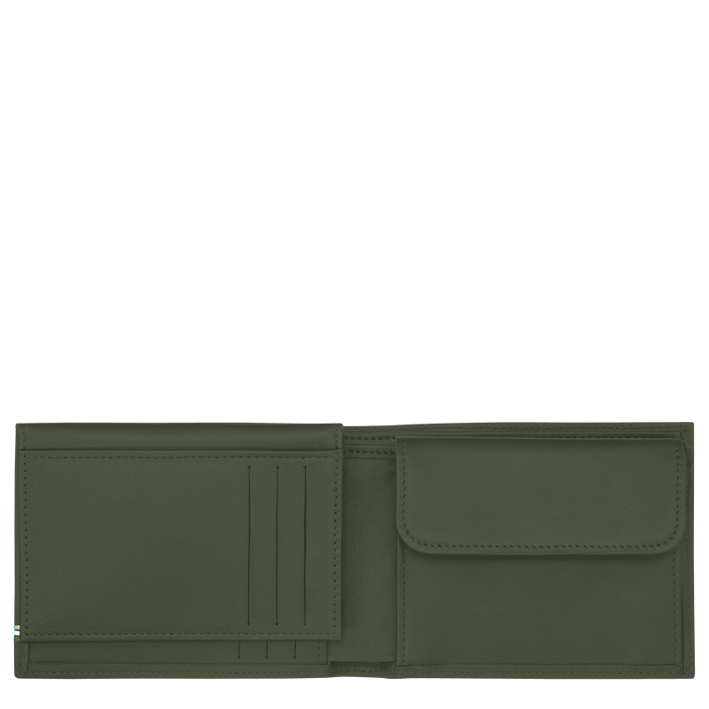 Longchamp sur Seine Cartera , Cuero - Caqui  - Vista 2 de 3