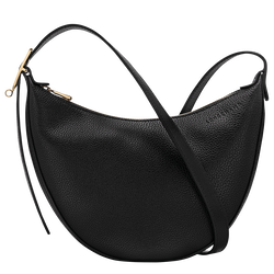Le Foulonné S Crossbody bag , Black - Leather