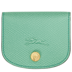 &Eacute;pure Card holder , Mint - Leather