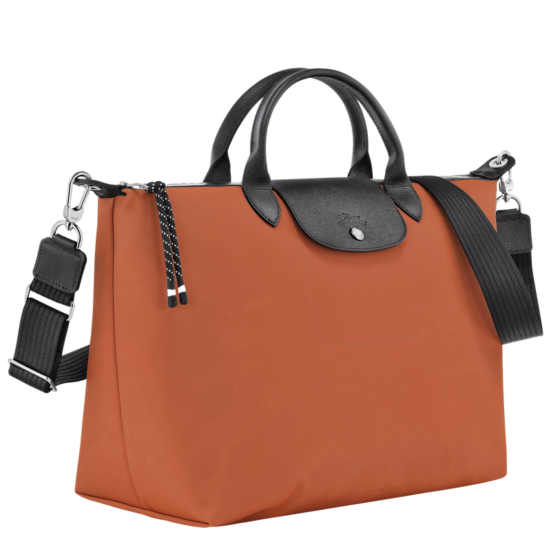Le Pliage Energy XL Handbag , Sienna - Recycled canvas  - View 3 of  6