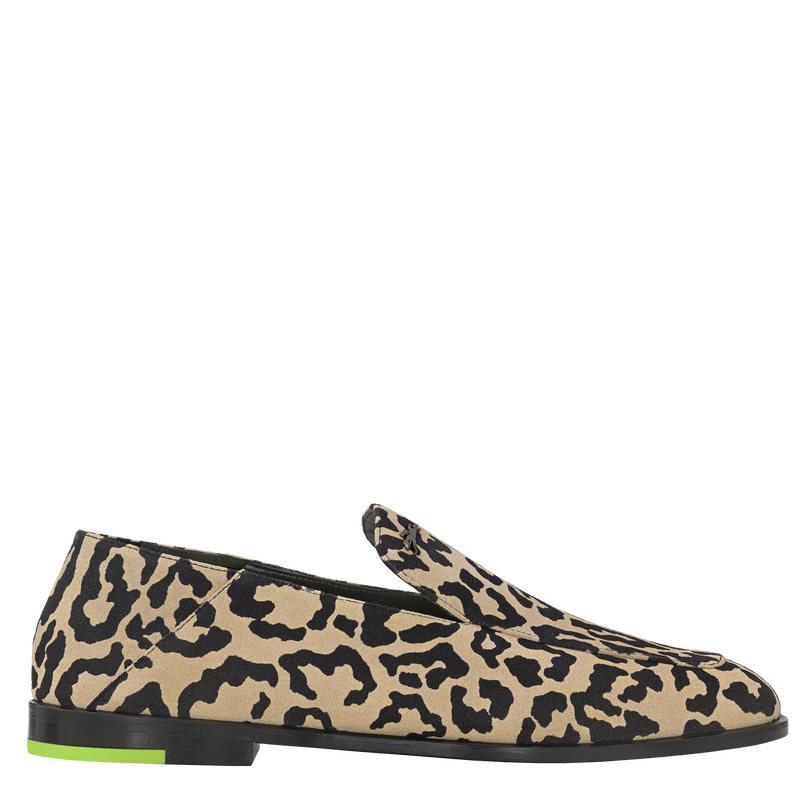 Loafer Au Sultan , Leder - Beige/Schwarz  - Ansicht 1 von 4