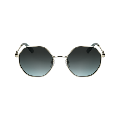 Lunettes de soleil , Métal - Or/Bleu
