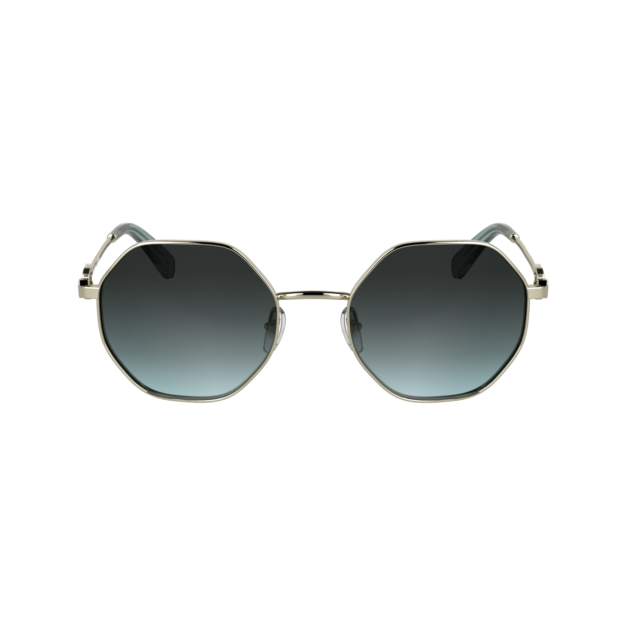 Sunglasses, Gold/Blue - View 1 of
2 - zoom in null Sunglasses, Gold/Blue