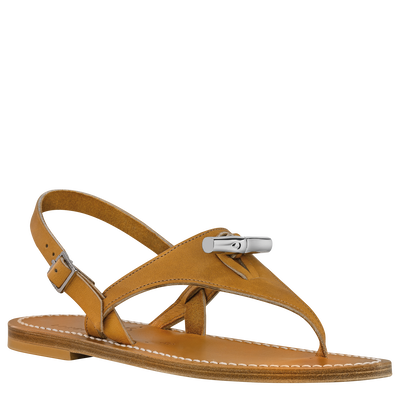 Longchamp x K.Jacques Sandalias , Cuero - Natural