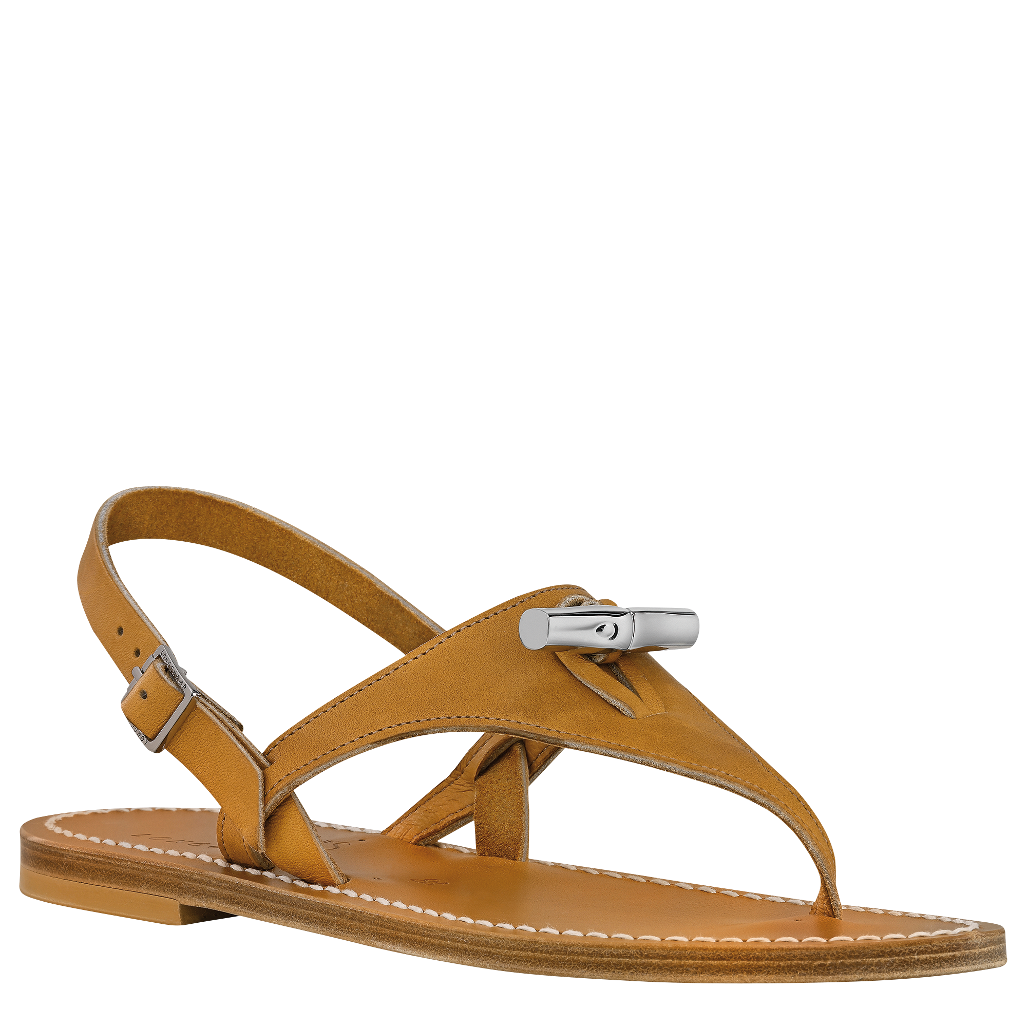 Sandals, Natural - View 2 of
3 - zoom in Longchamp x K.Jacques Sandals, Natural
