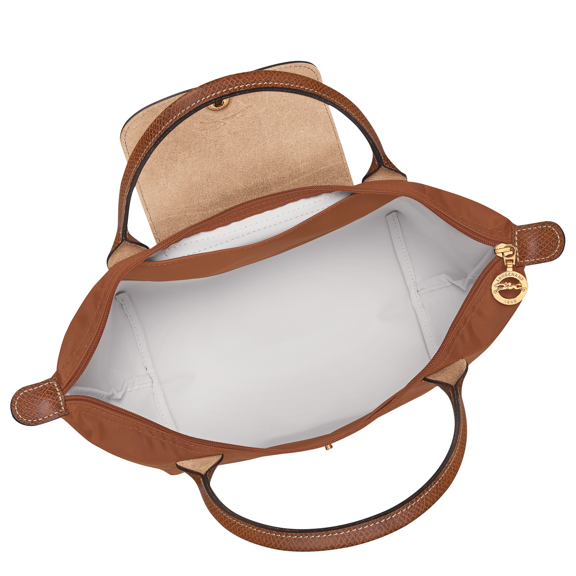 Le Pliage Original Sac &agrave; main S, Cognac