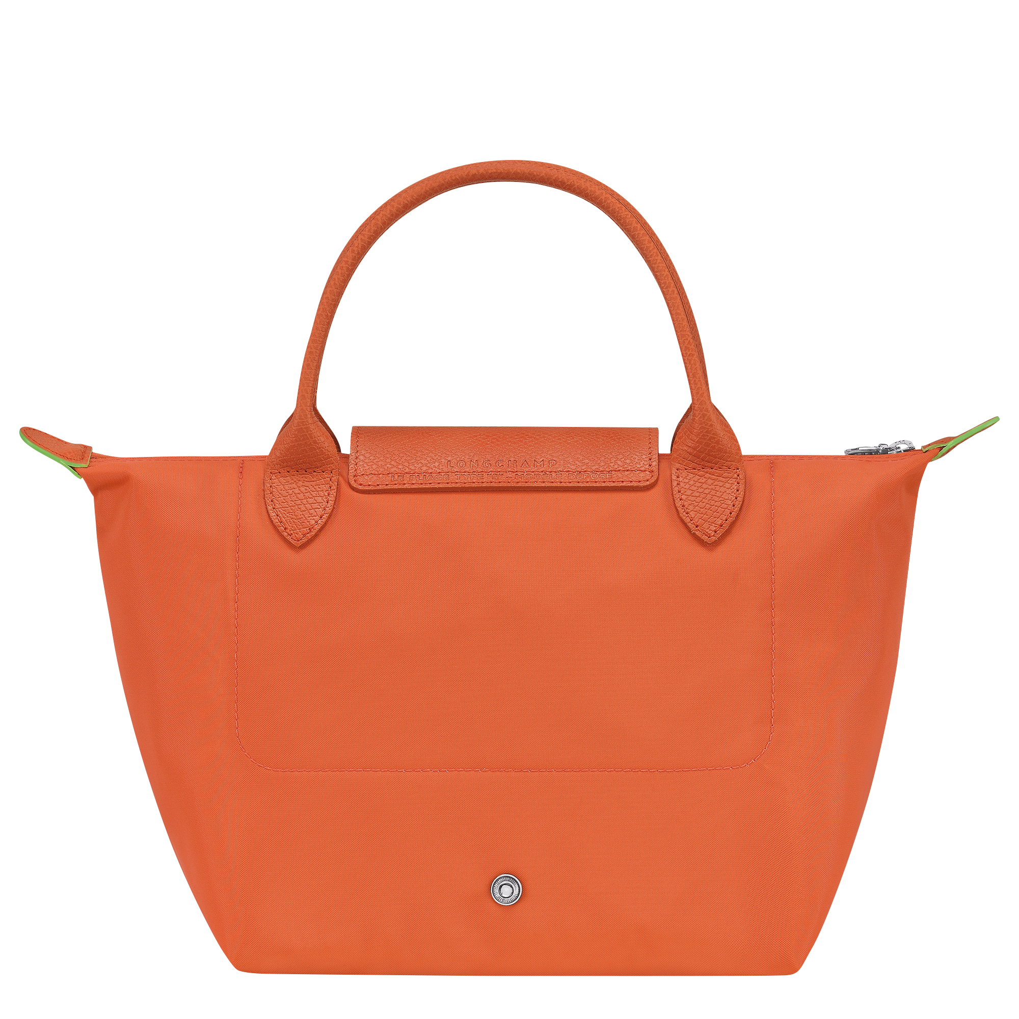 Le Pliage Green 手提包 S, 橘紅色
