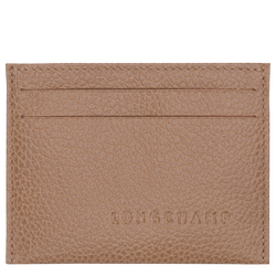Le Foulonné Card holder , Biscuit - Leather