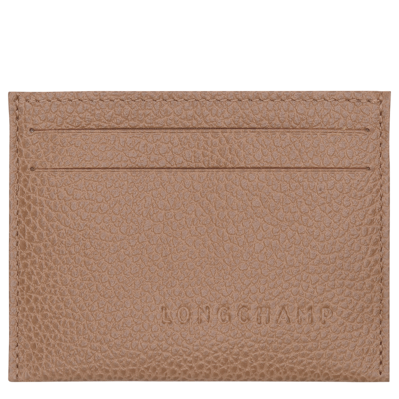 Le Foulonné カードホルダー , ビスキュイ - レザー  - ビュー 1: 2