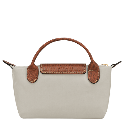 Le Pliage Original Pochette con manico,  Grigio Verde