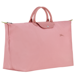 Le Pliage Green 旅行袋 M , 玫瑰粉色 - 再生帆布