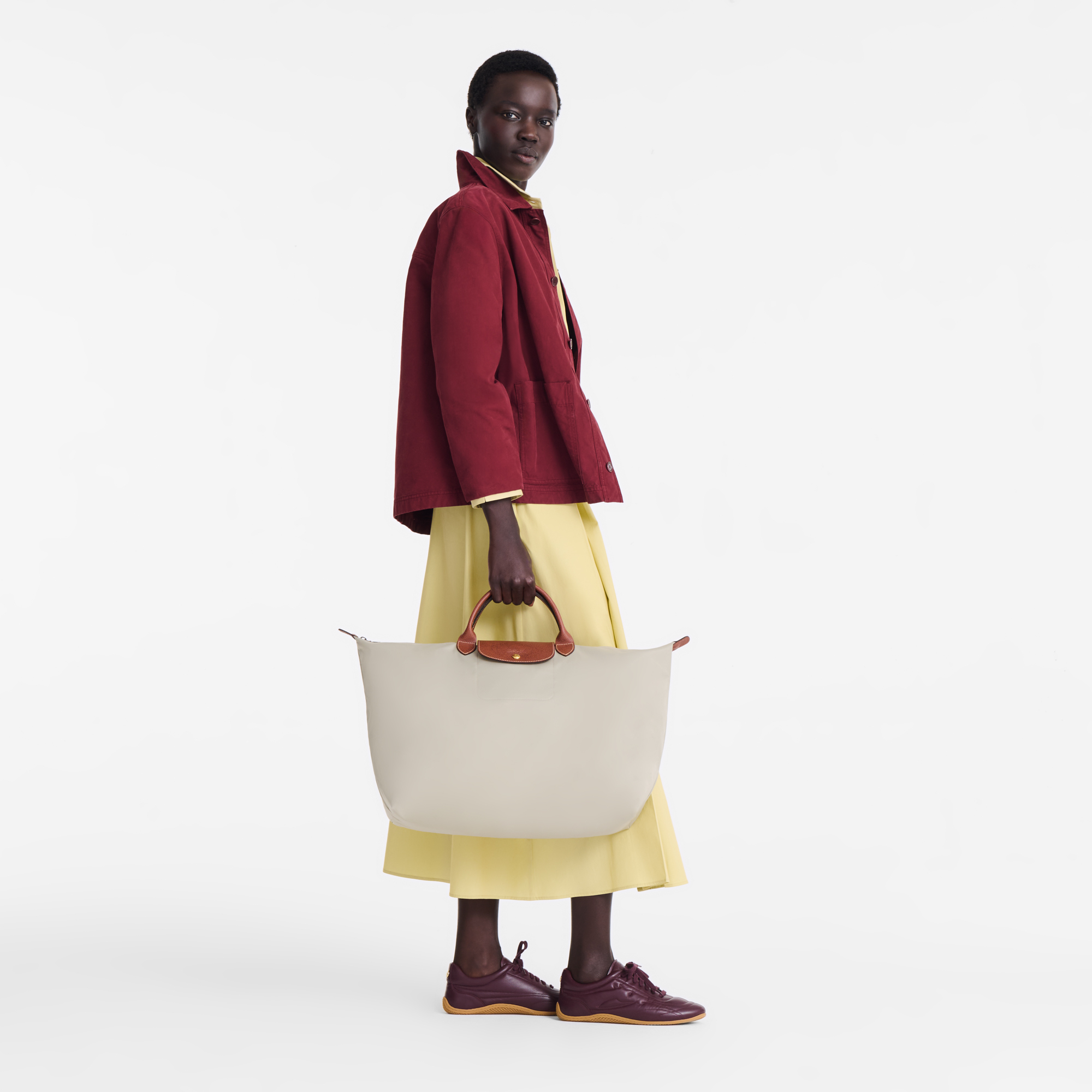 Le Pliage Original Borsa da viaggio L,  Grigio Verde