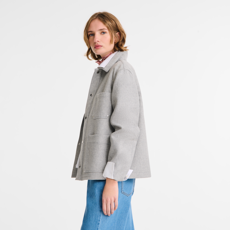 Jacket , Grey - Flannel  - View 4 of  4