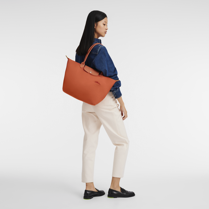 Le Pliage Green Tote bag L, Carot
