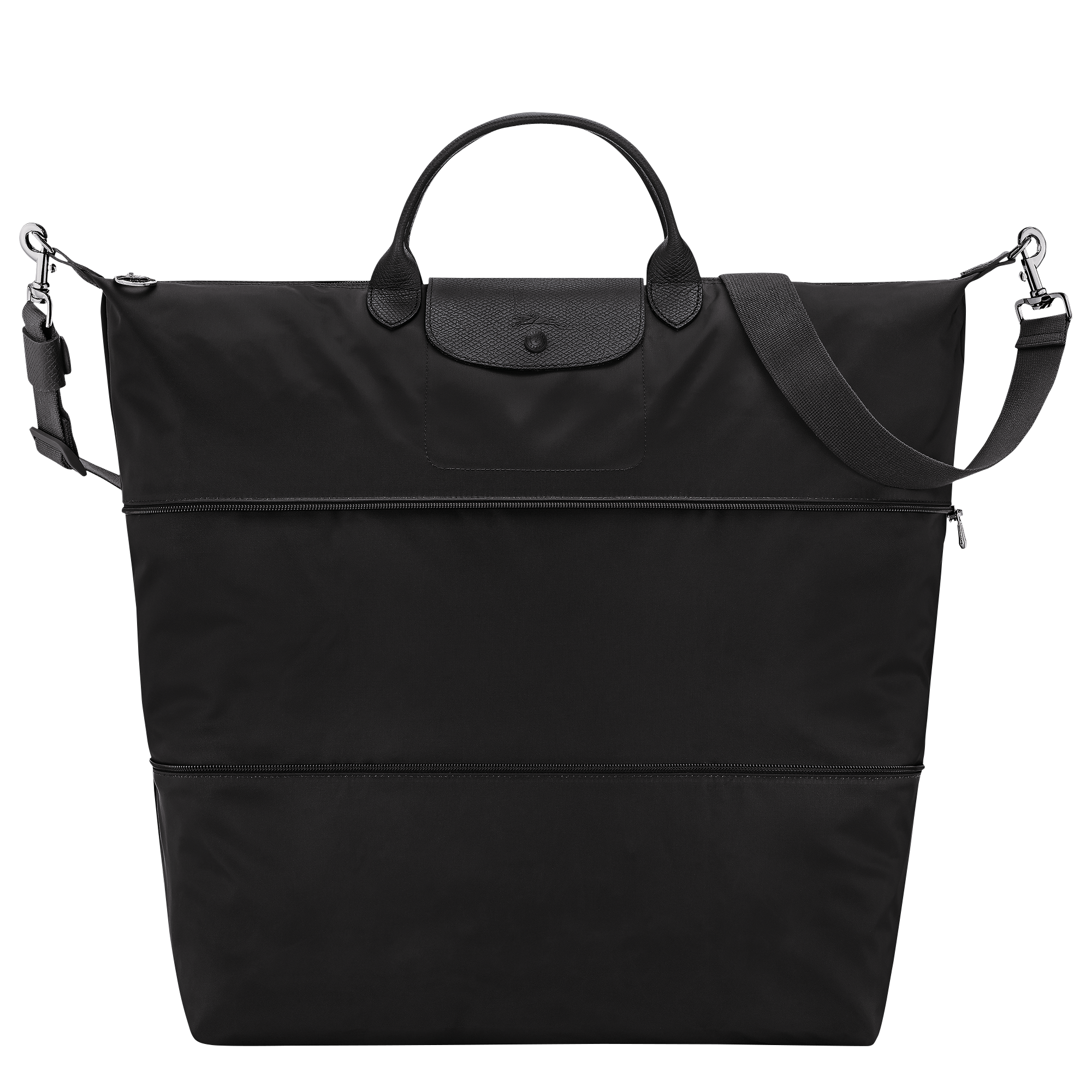 Le Pliage One Erweiterbare Reisetasche S, Schwarz