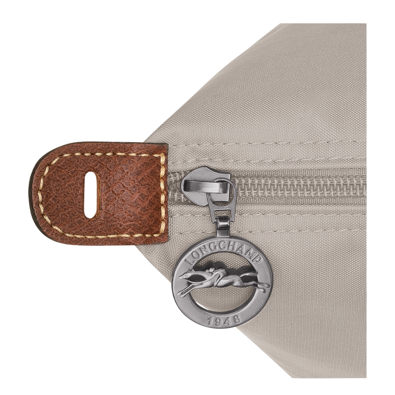 Le Pliage Original L Travel bag , Pebble - Recycled canvas  - View 6 of 7
