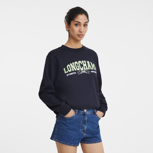 Sweatshirt , Jersey - Navy - Ansicht 3 von 3